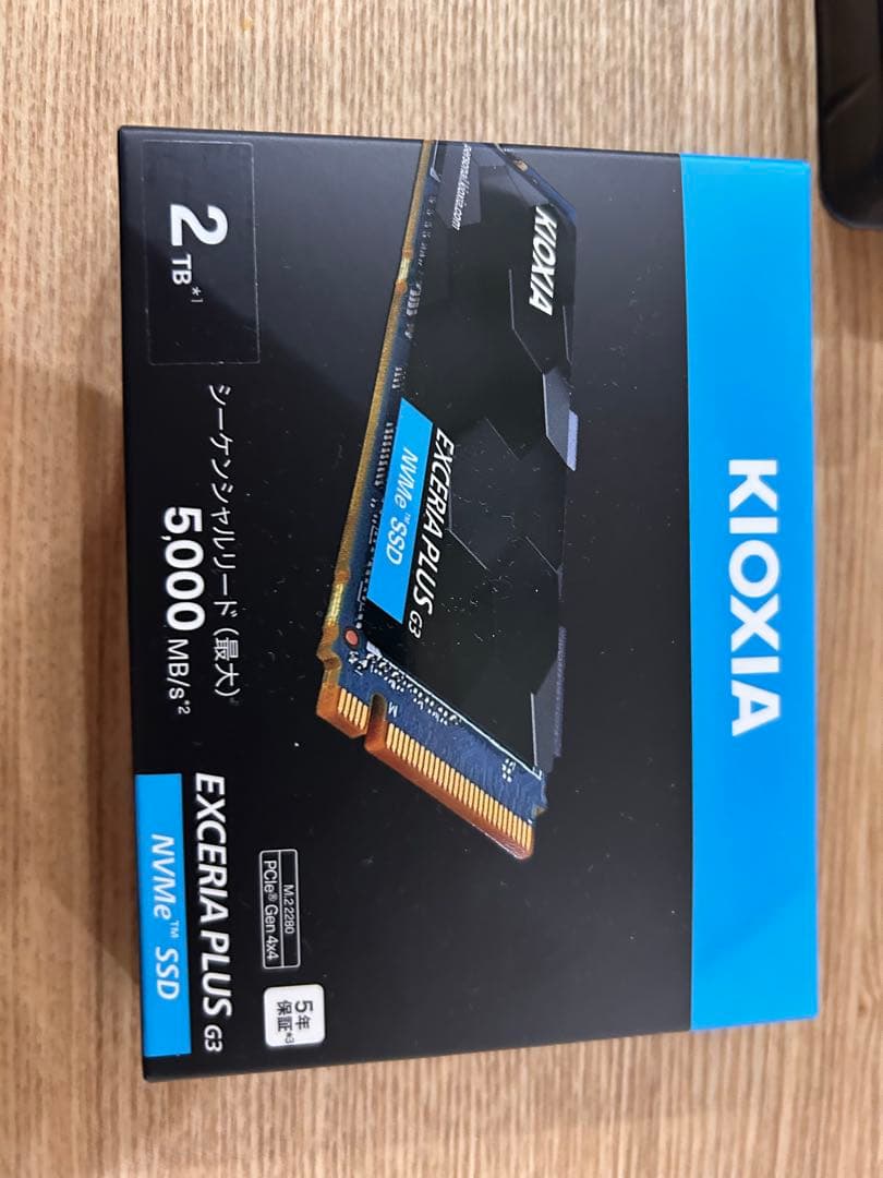 KIOXIA EXCERIA PLUS G3 2TB NVMe SSD 他あり