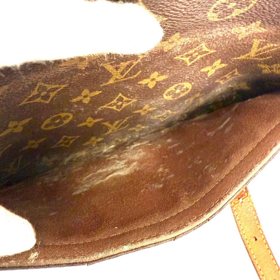 ルイヴィトン ジュヌフィーユGM ショルダーバッグ バッグ PVC レザー