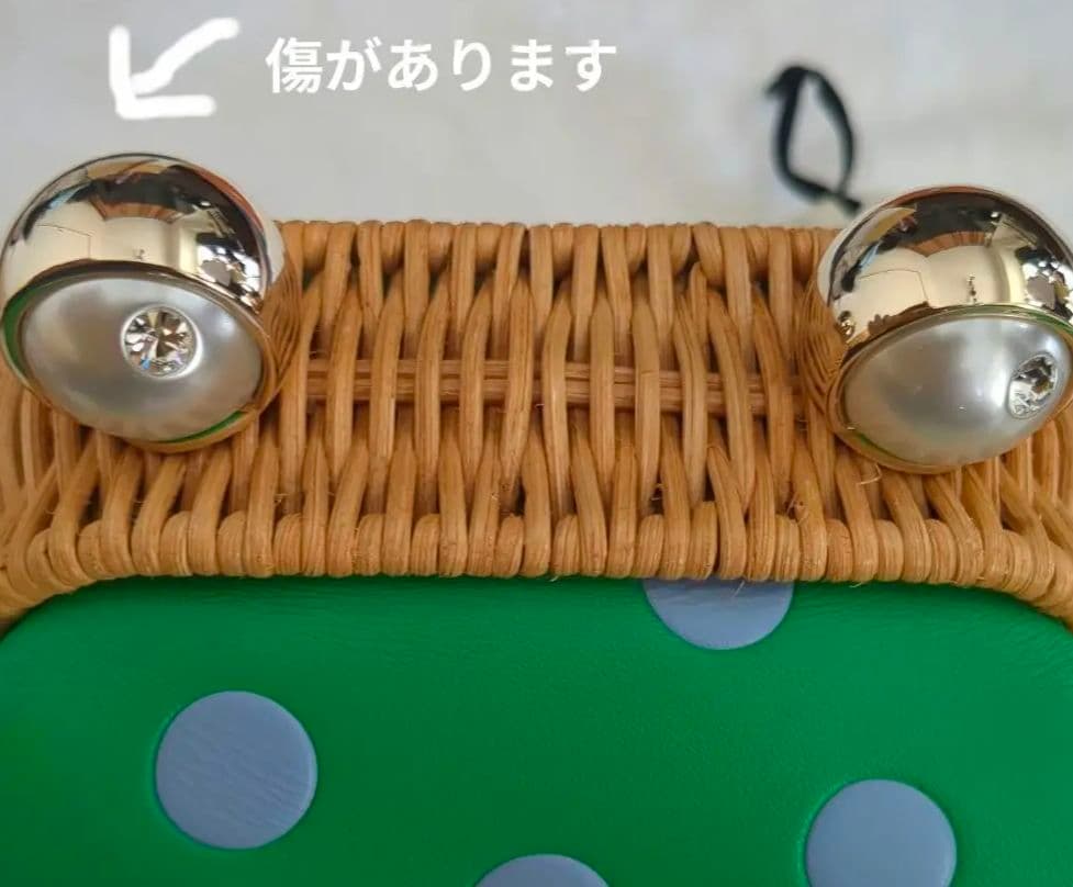 ゆ*る様 kate spadeかごバッグ袋付き