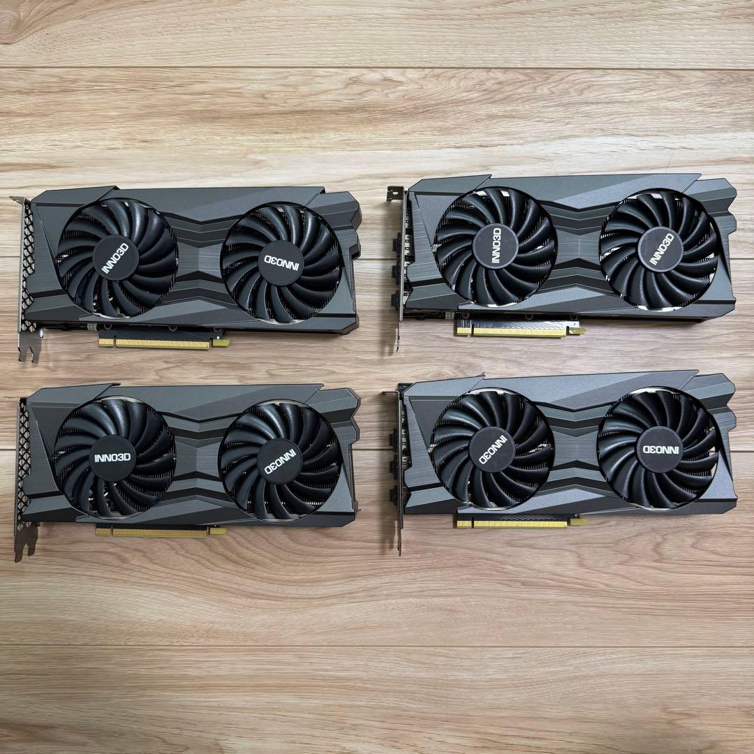 【動作確認済】Inno3d RTX 3060 Ti 11個セット