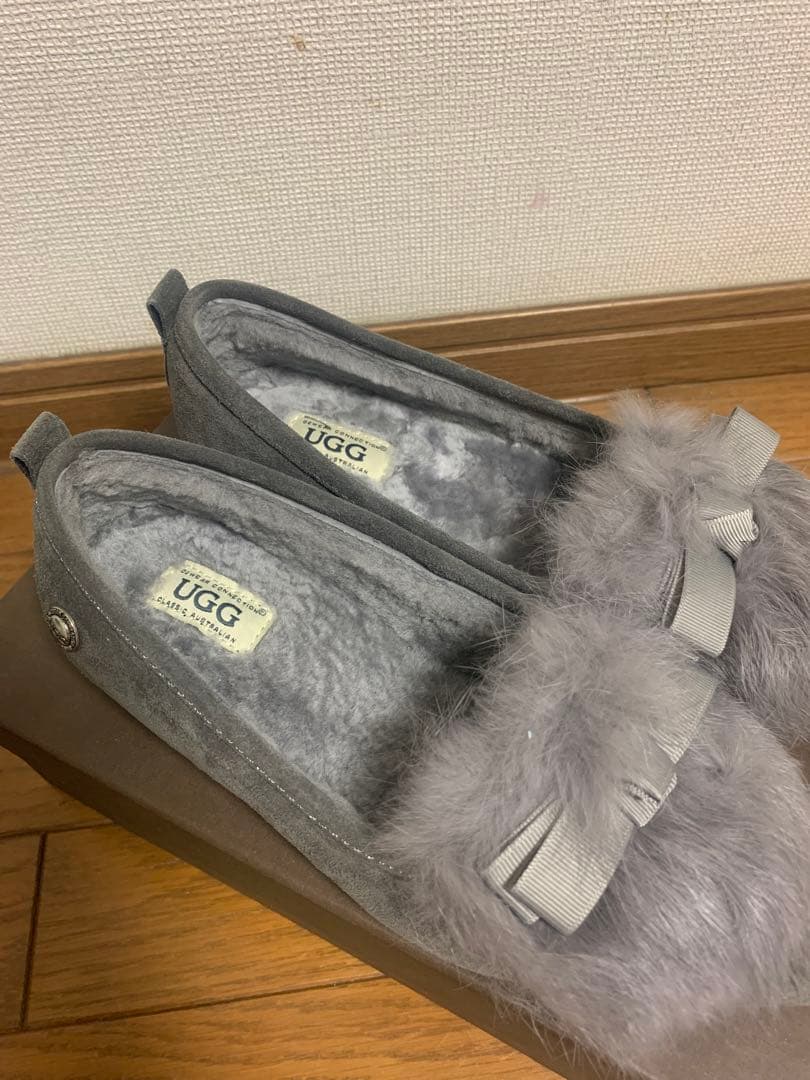 UGG DAISY HEEL BALLERINA グレー 23cm