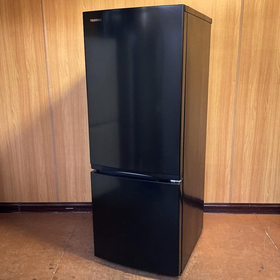 2023年製■東芝 153L 冷蔵庫 GR-U15BS-K ブラック