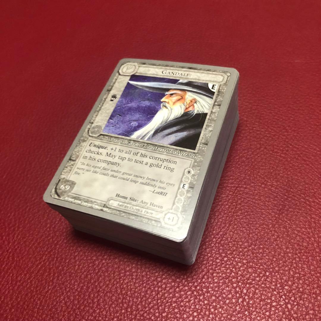 ミドルアース　カード　チャレンジデッキE ccg コンプ　指輪物語　トレカ