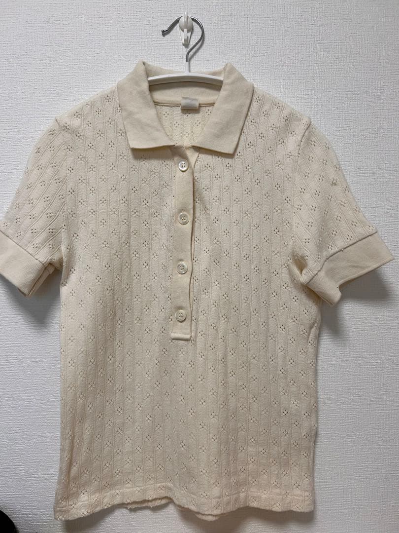 【ロンハーマン】ヒデンフラワー　ポロトップ　XS