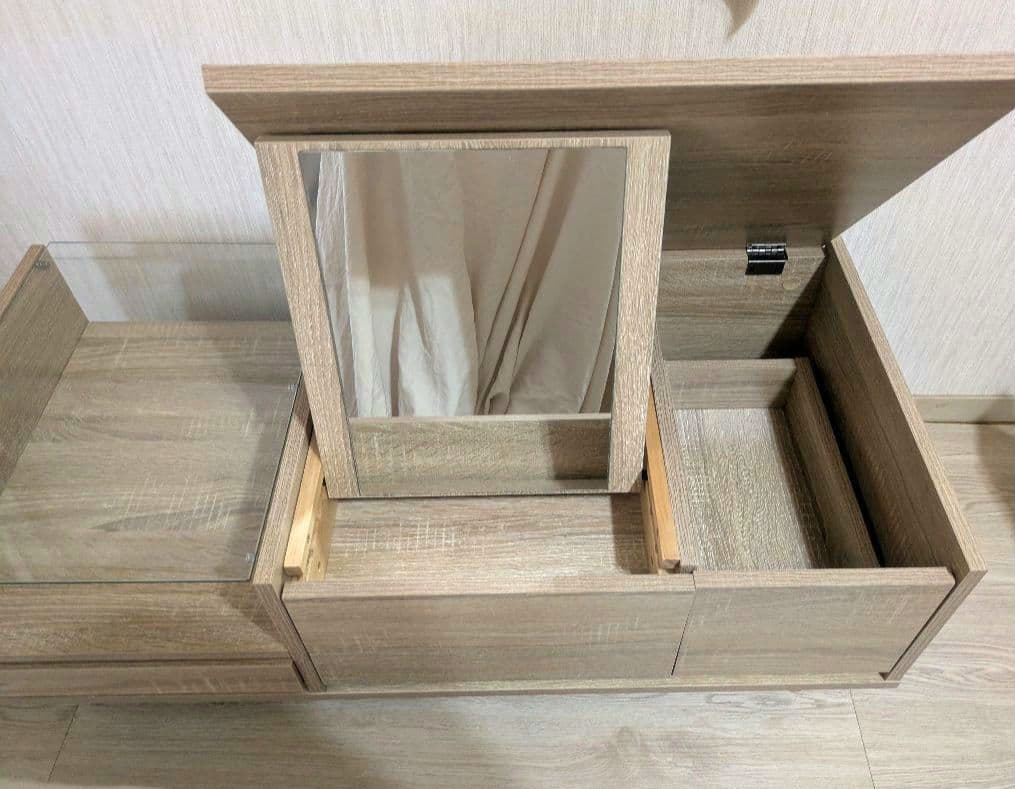 ma　LOWYA ドレッサーローテーブル (たのメル便で設置ラクラク)