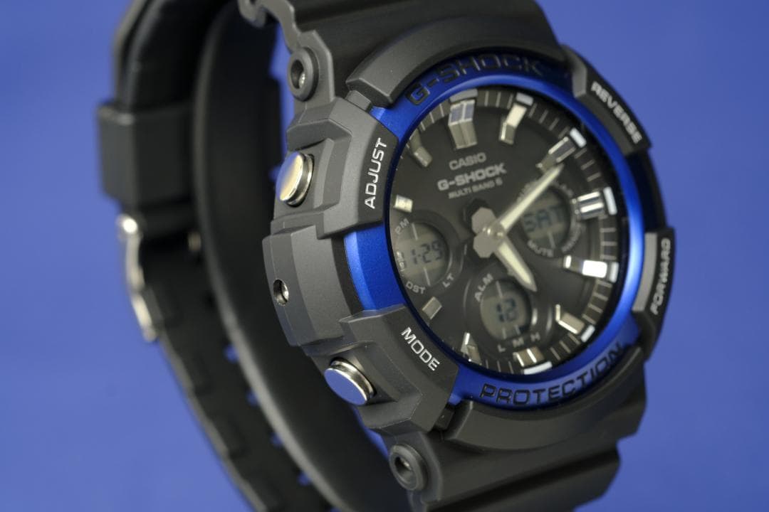 【美品】G-SHOCK GAW-100B 電波ソーラー／ビッグケース (114)