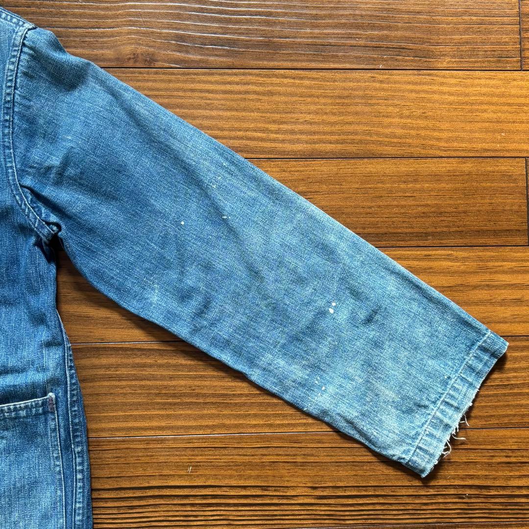 セ*ド様 40s USNAVY ショールカラー カバーオール ステンシル　ヘチマ