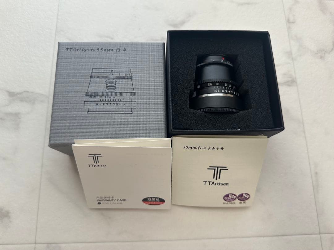 TTArtisan 35mm F1.4 APS-C eマウント レンズ