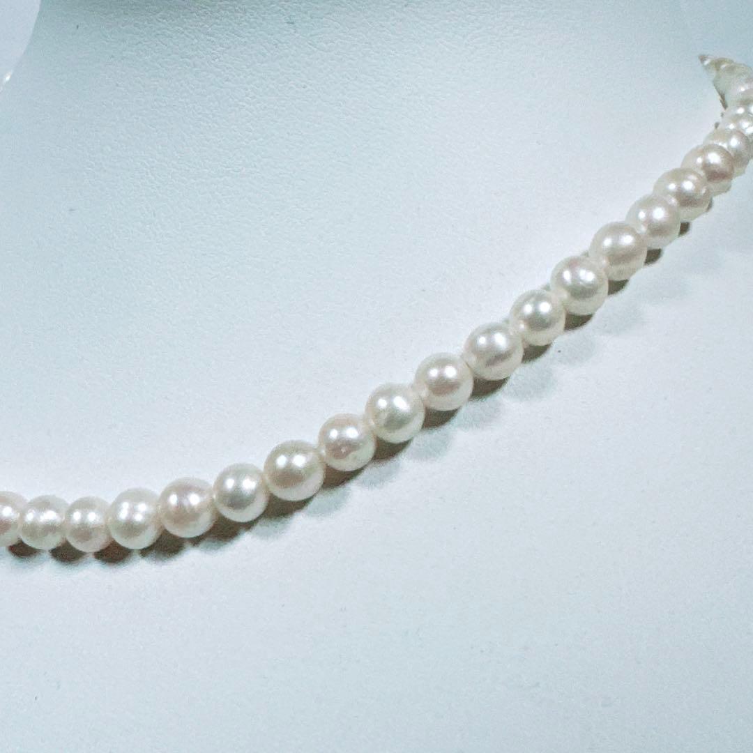 淡水パールバロックネックレスNO25-1055