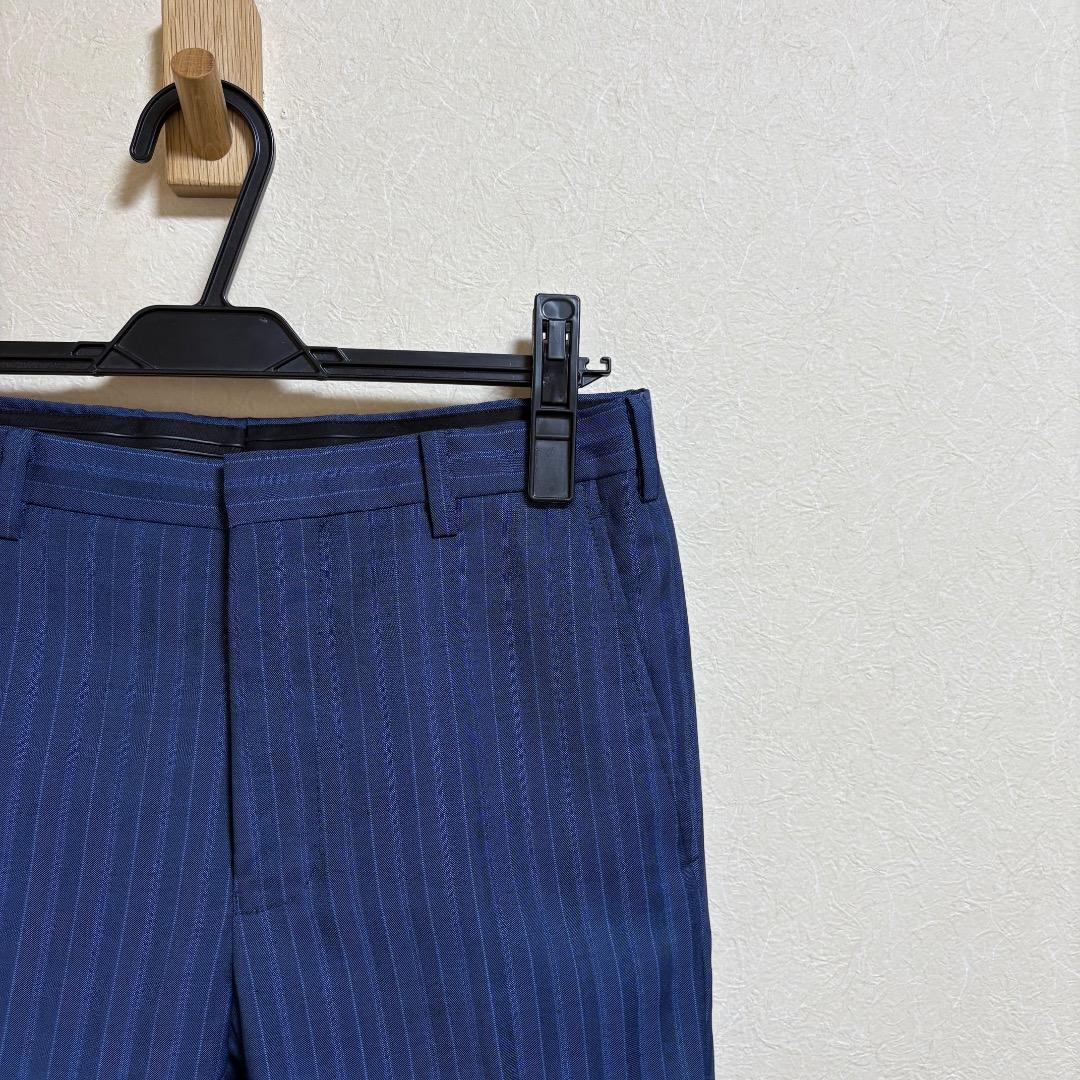 BLACK LABEL CRESTBRIDGE スーツ ストライプ 背抜き