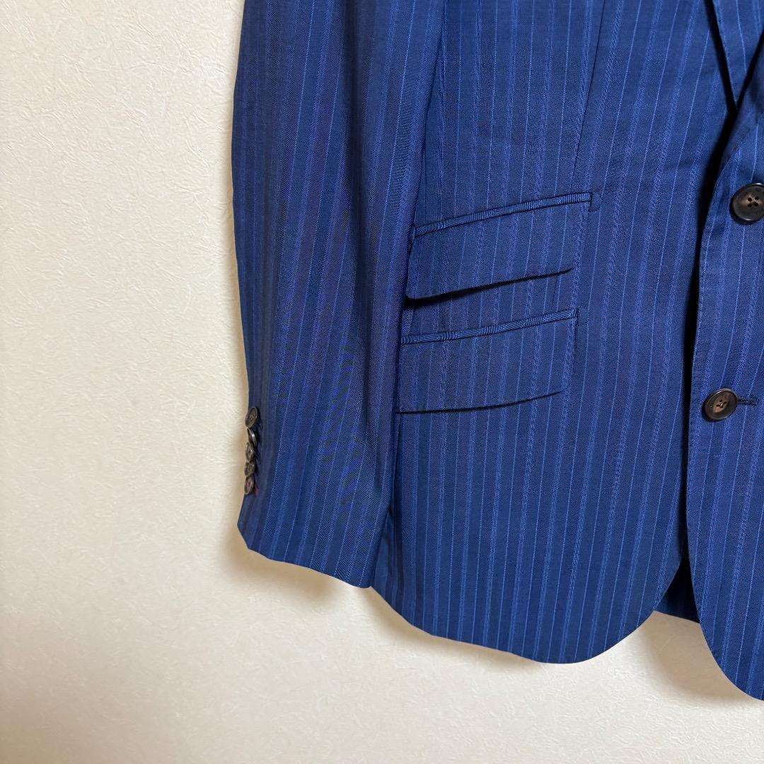 BLACK LABEL CRESTBRIDGE スーツ ストライプ 背抜き