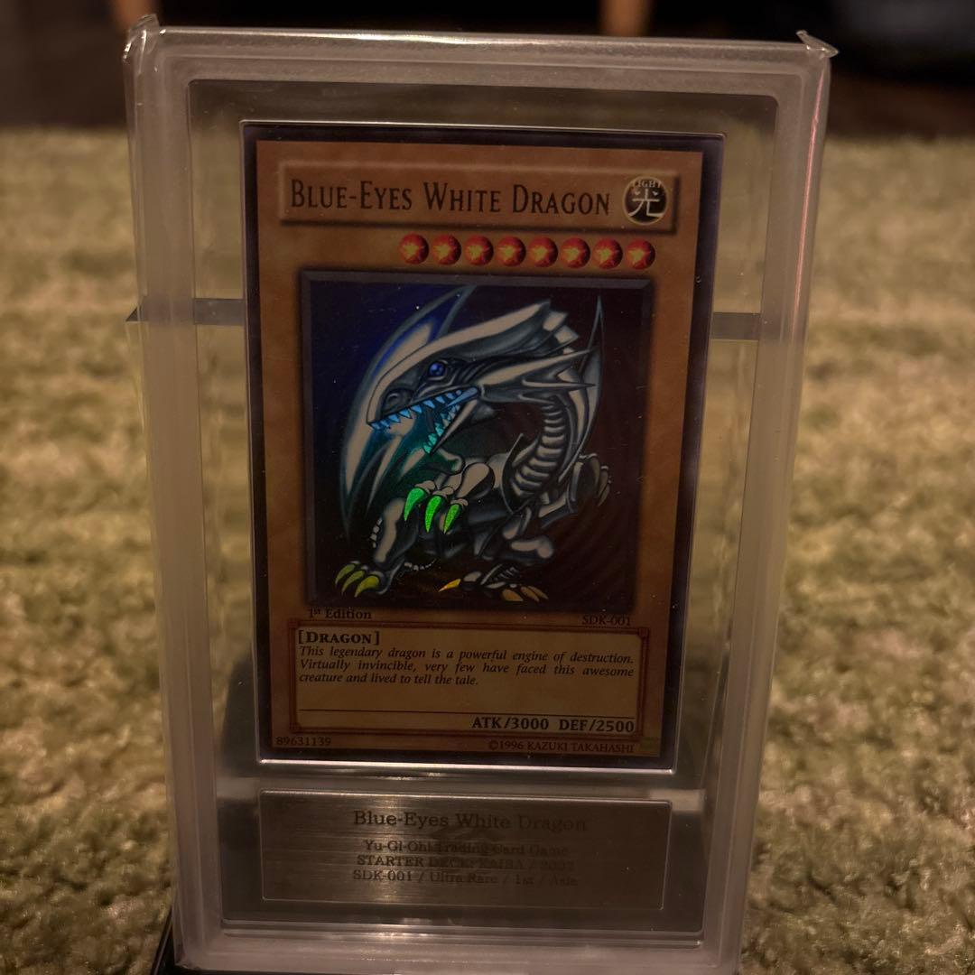 《旧アジア》【英語】1st ブルーアイズ ホワイトドラゴン　遊戯王