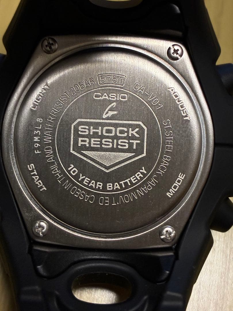 渡*一様 未使用 CASIO G-SHOCK GA-V01-1AJF
