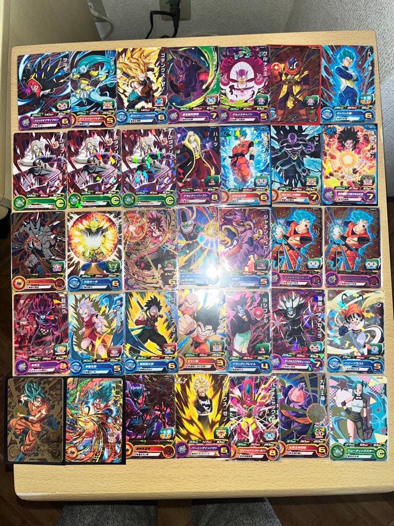 ドラゴンボールヒーローズまとめ売り 計105枚