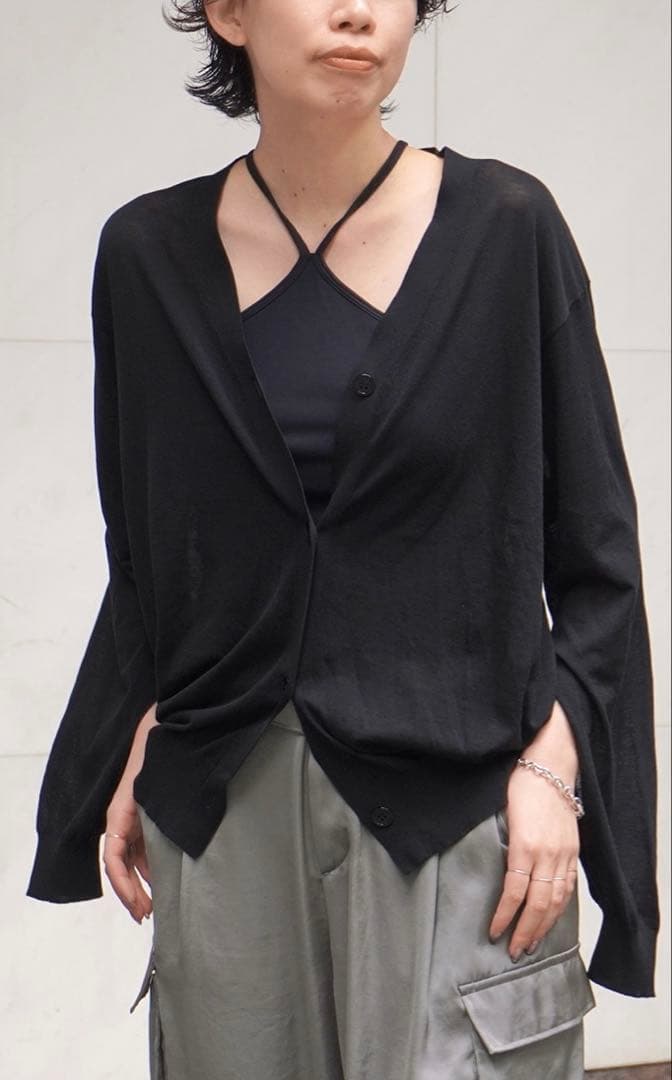 【美品】ap studio DAWN CUP IN LANG TOPS