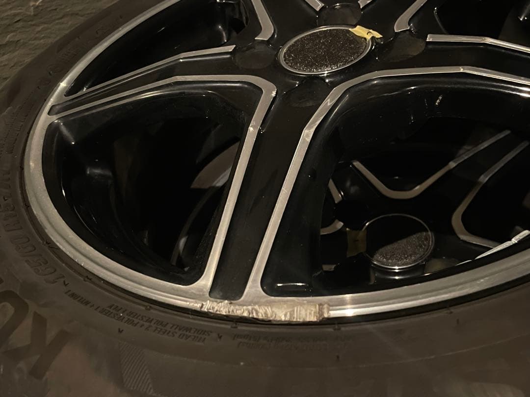 5スポークホイールセット 165/60R15