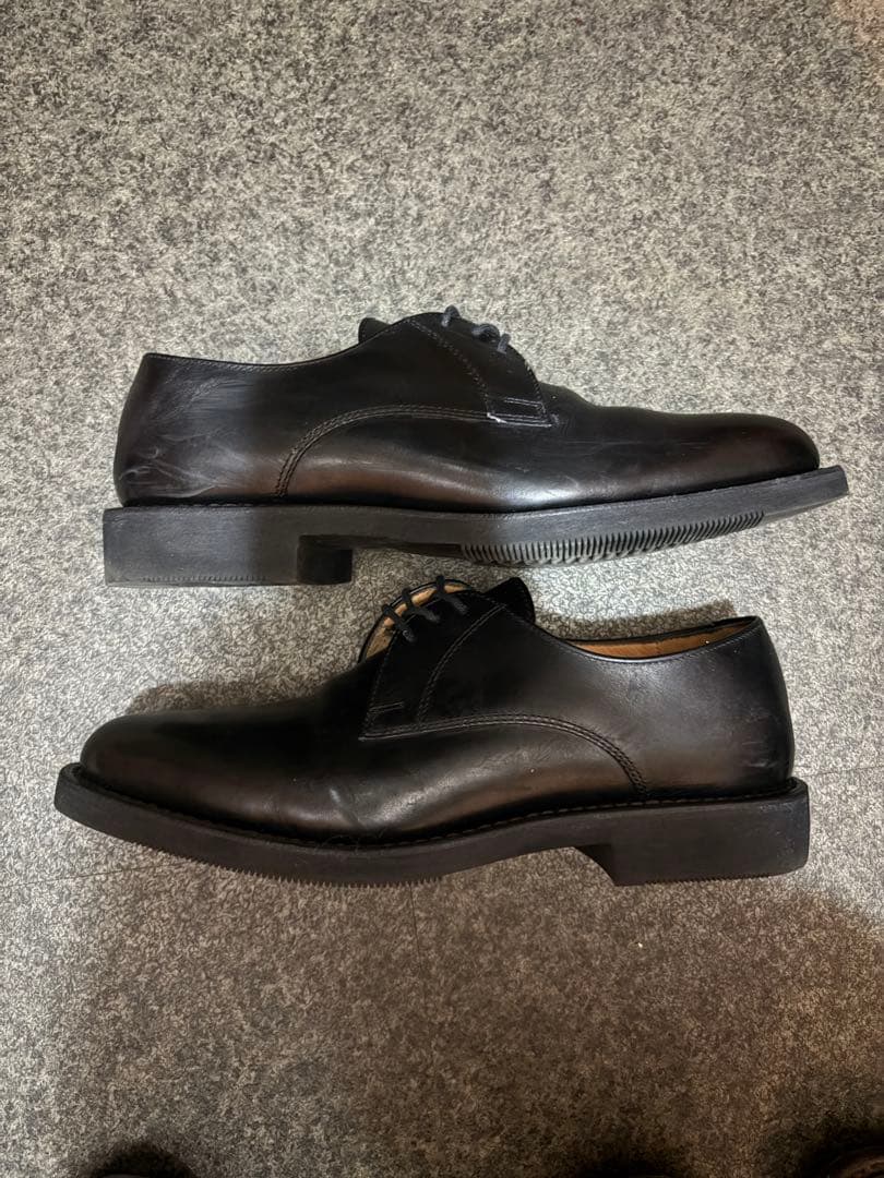 フランス軍　サービスシューズ　ドレスシューズ