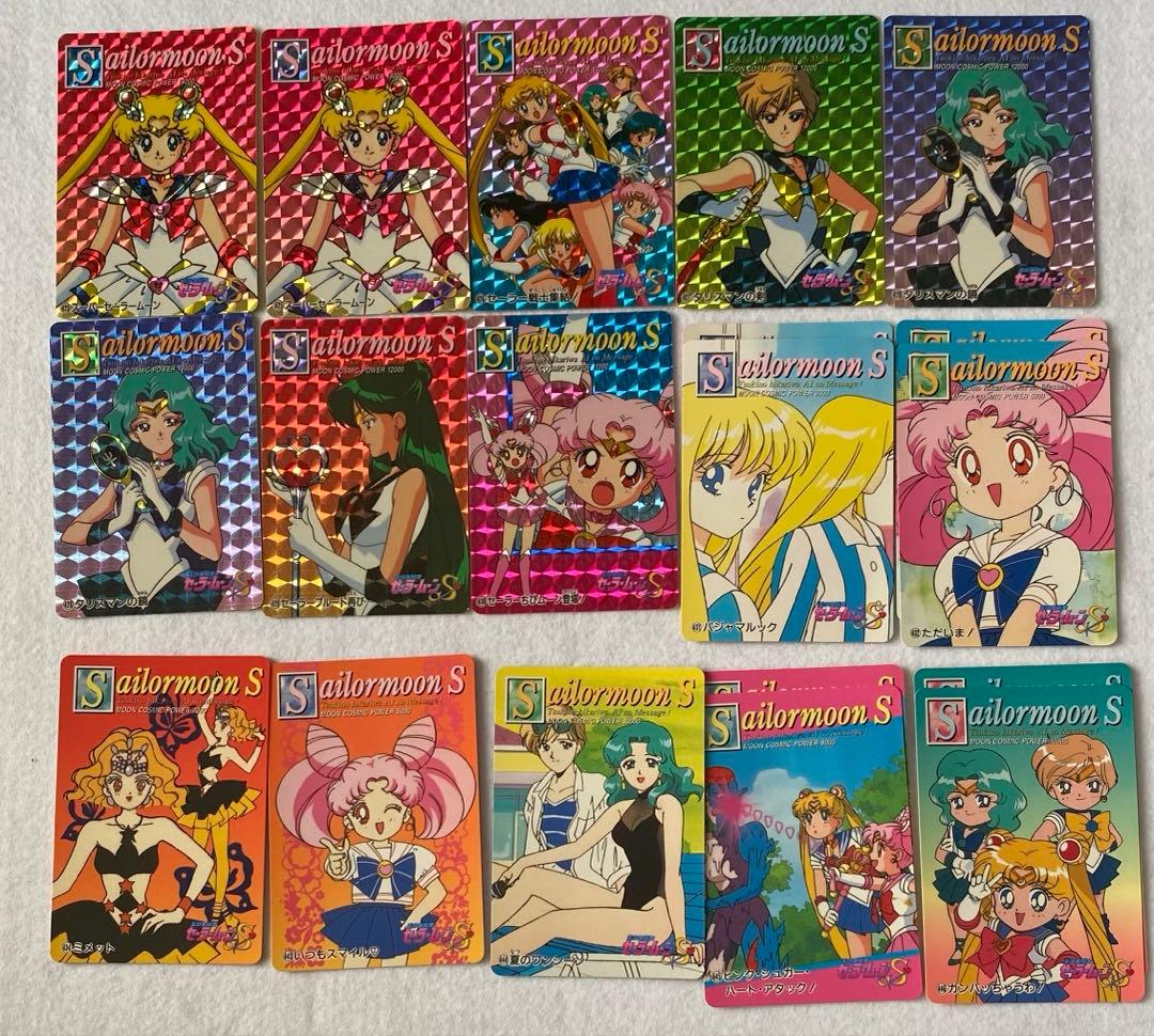 セーラームーンS、SS PPカード　part7〜11　148枚セット　美少女戦士