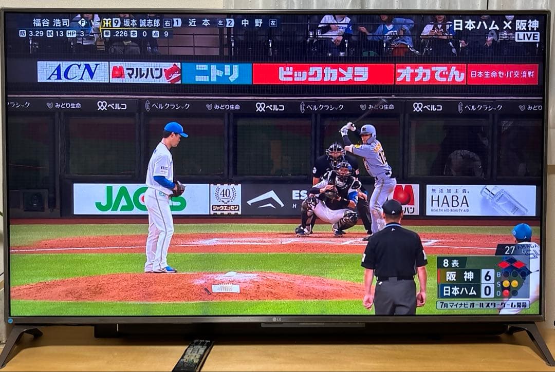 LG55V型液晶テレビ 55UJ6100