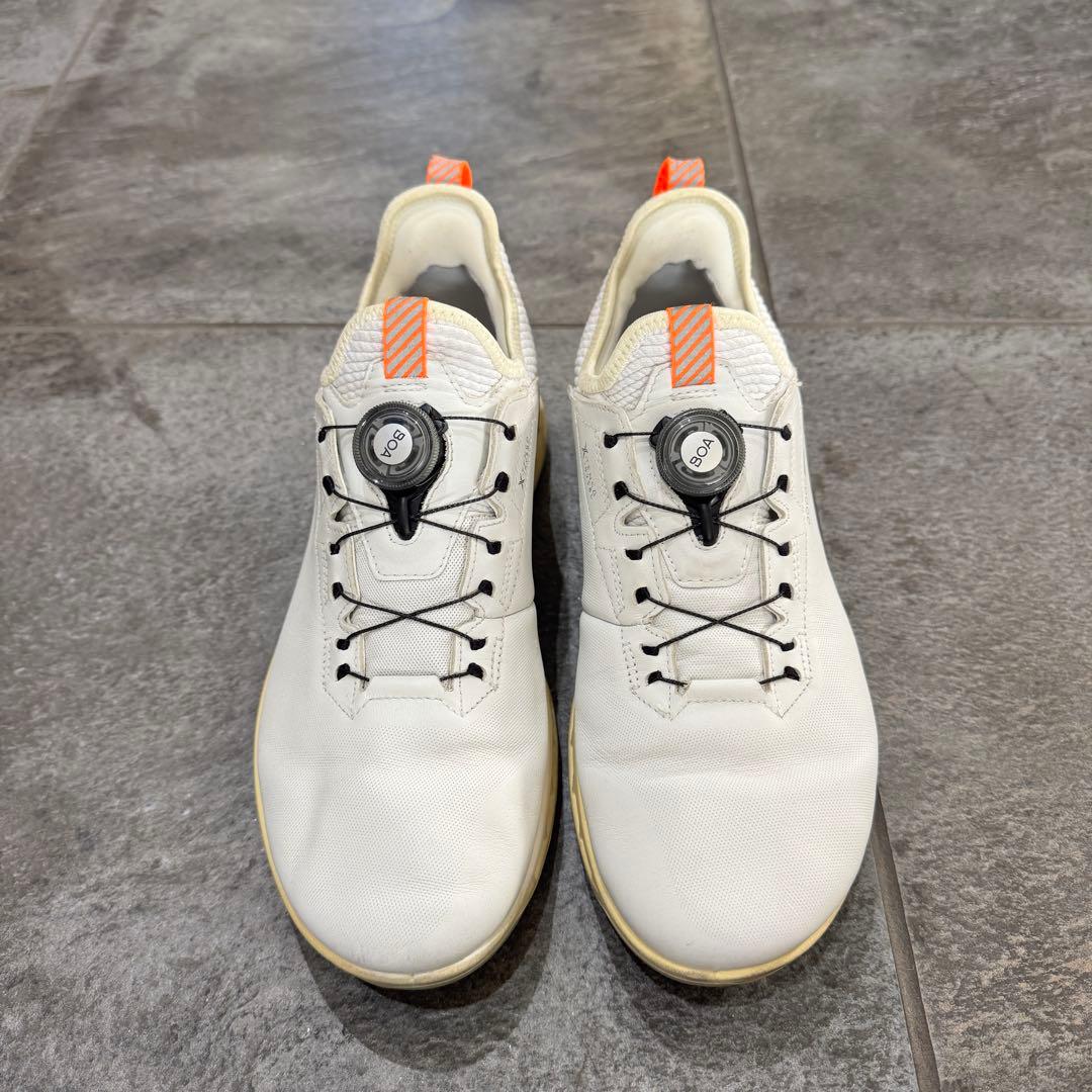 ECCO BIOM C4 BOA ゴルフシューズ ホワイト26.0cm