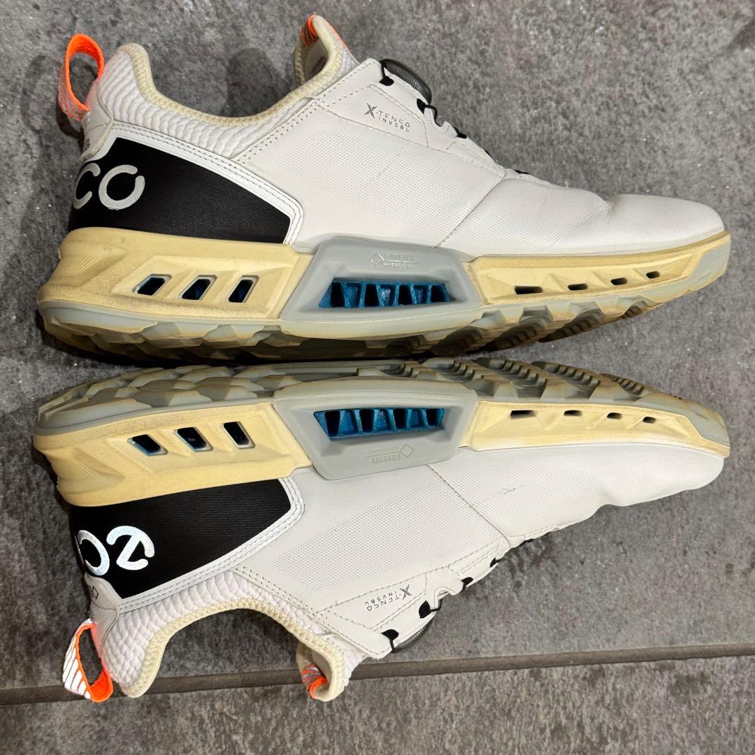 ECCO BIOM C4 BOA ゴルフシューズ ホワイト26.0cm