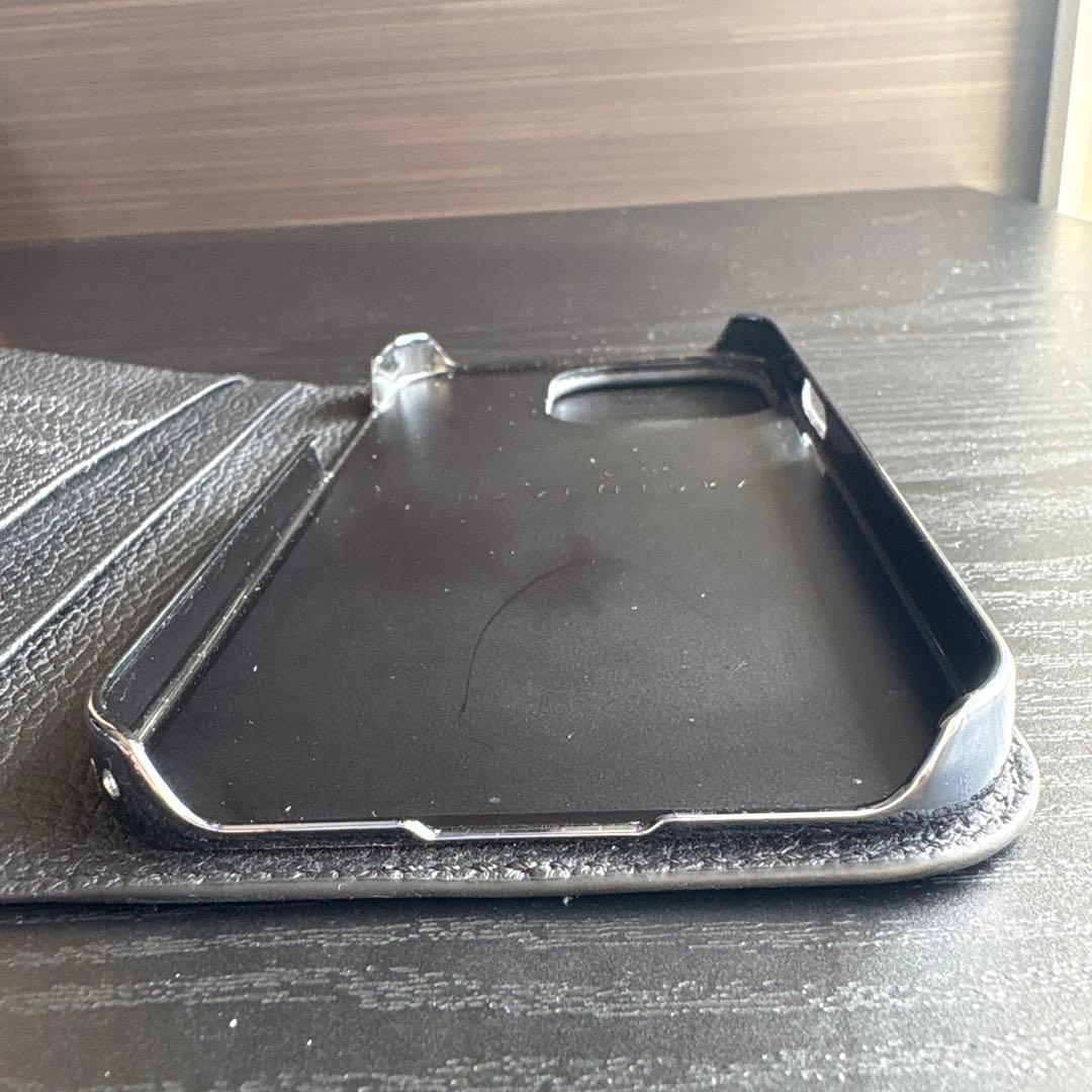 BONAVENTURA iPhone15 PRO MAX 手帳型ケース　ブラック