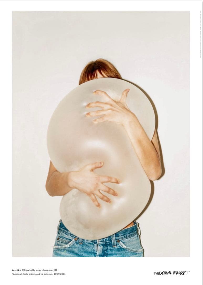 【スウェーデン限定】アニカ・エリザベス・フォン・ハウスヴォルフ 展覧会ポスター