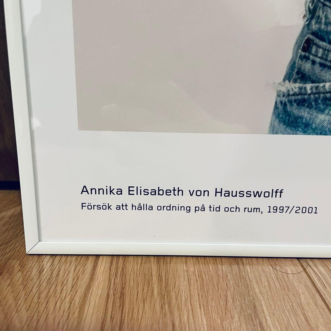 【スウェーデン限定】アニカ・エリザベス・フォン・ハウスヴォルフ 展覧会ポスター