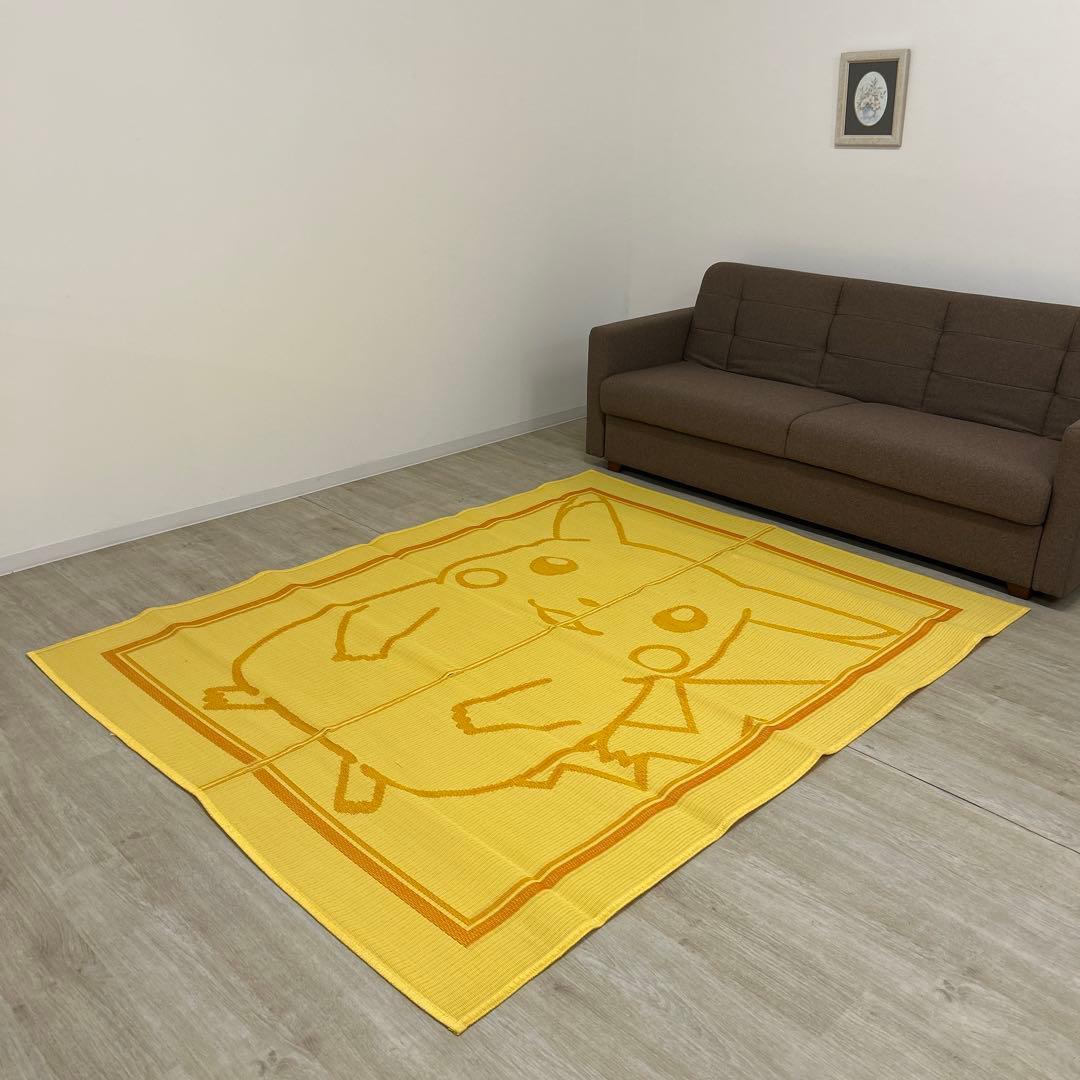 晴ハレ♡ 洗えるラグ い草風ラグ PPラグ レジャーシート