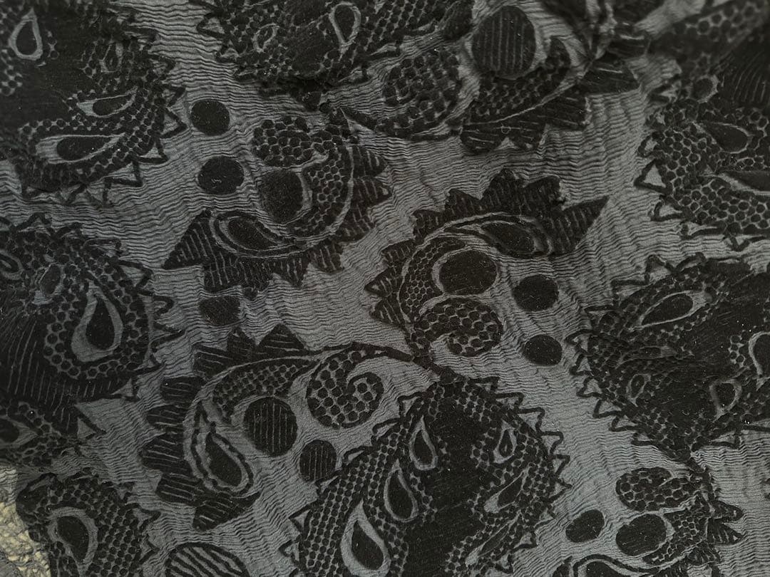 イッセイミヤケIssey Miyake me 黒 長袖チュニック