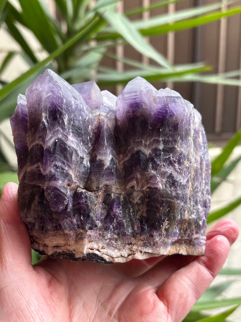 レア原石　ドリームアメジスト　夢幻紫水晶　1078g 夢の守護石　クラスター