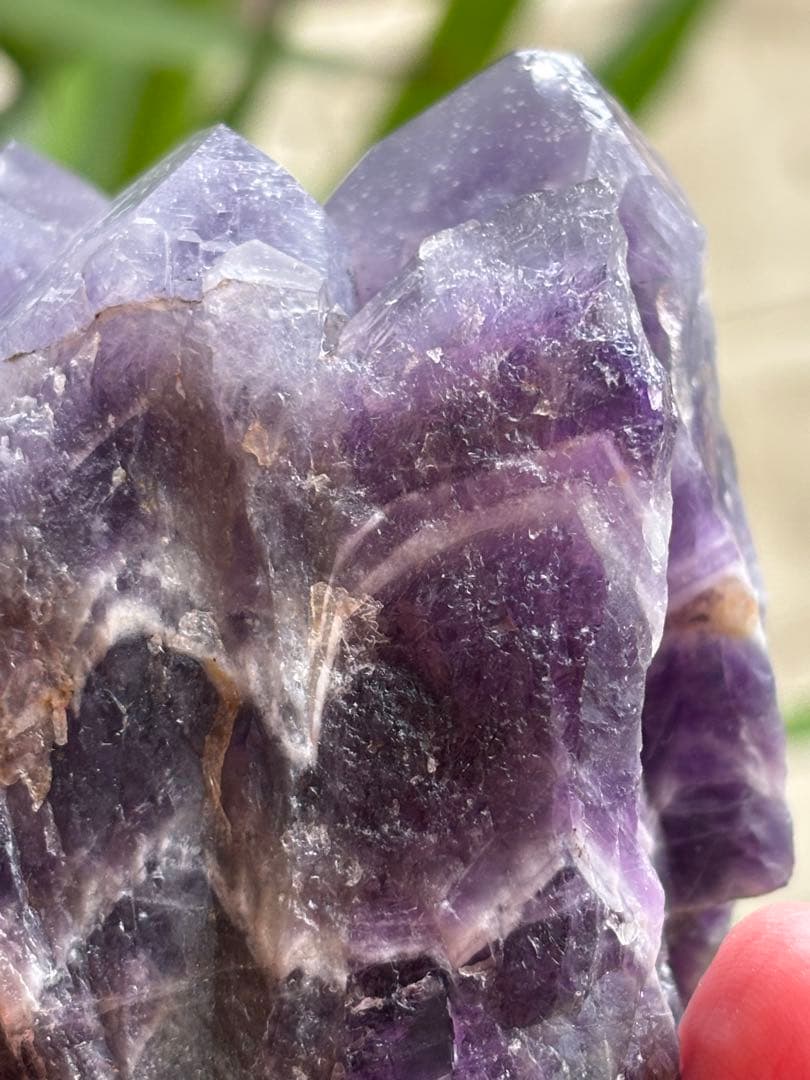 レア原石　ドリームアメジスト　夢幻紫水晶　1078g 夢の守護石　クラスター
