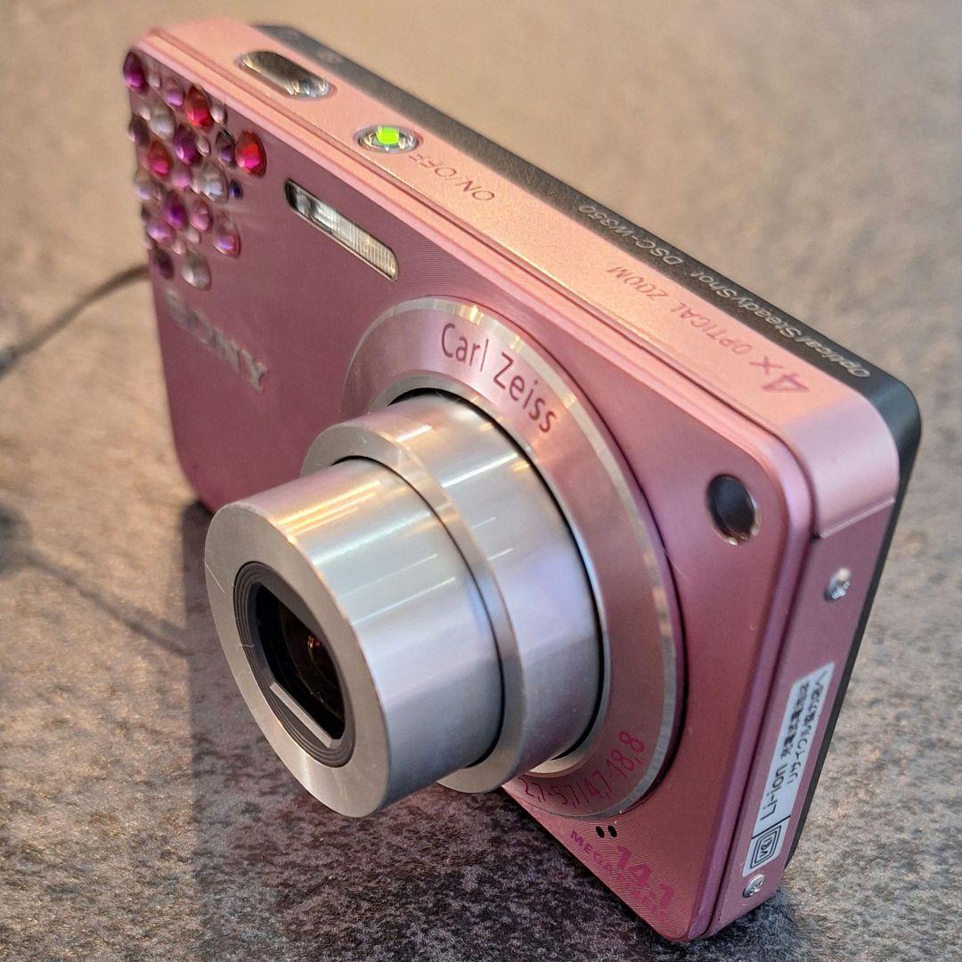 SONY Cyber-shot ピンク 14.1メガピクセル