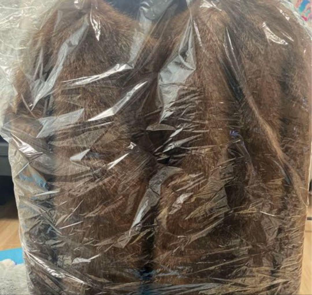 うーぱーるーぱーMila Owen マルチマテリアルノーカラーファーコート