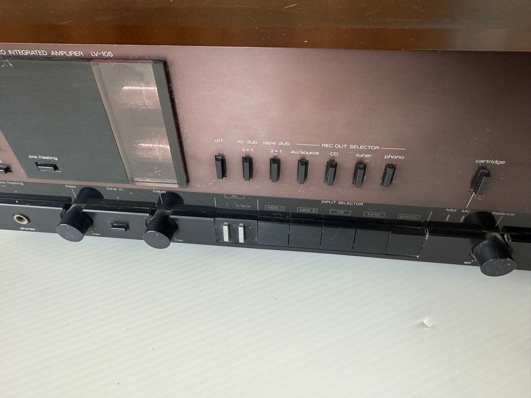 アンプ ALPINE /LUXMAN LV-105(a12)
