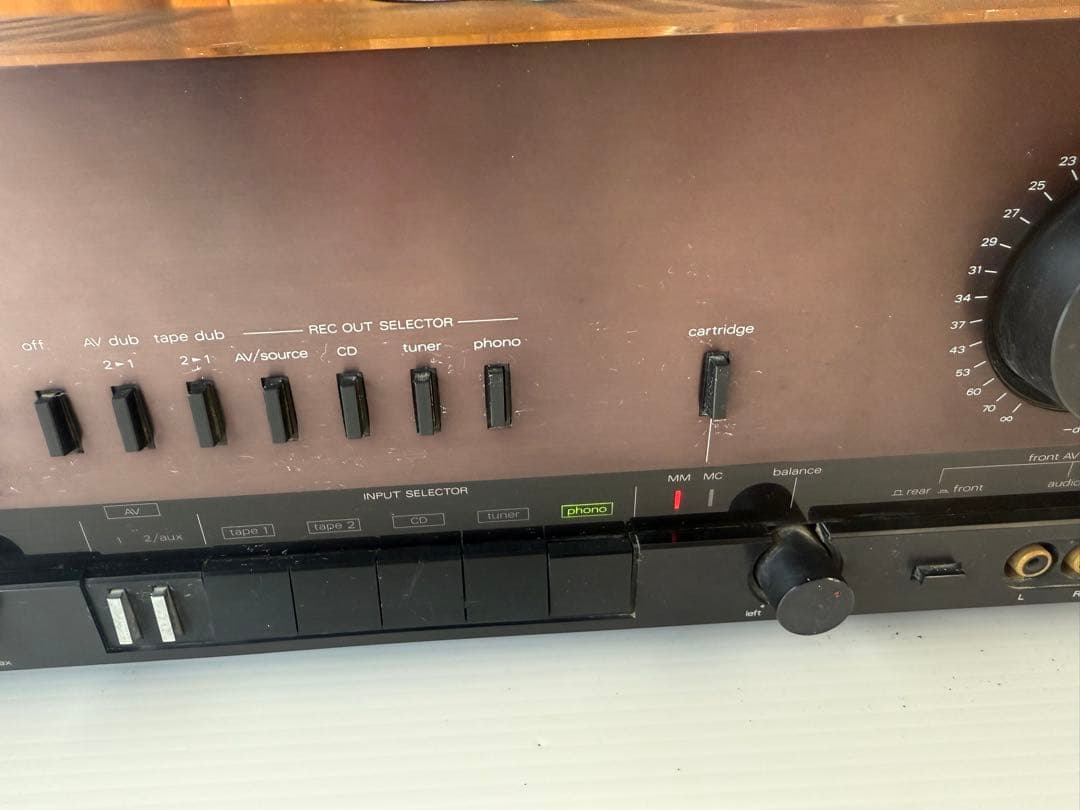 アンプ ALPINE /LUXMAN LV-105(a12)