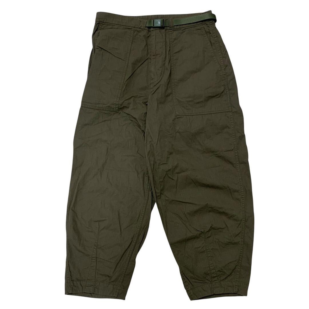 【ノースフェイス】 パープルレーベル　リップストップワイド　カーゴパンツ　w30