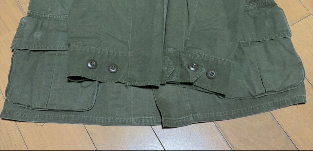 70s M-SHORT ジャングルファティーグ ジャケット 美品 実物 M-S