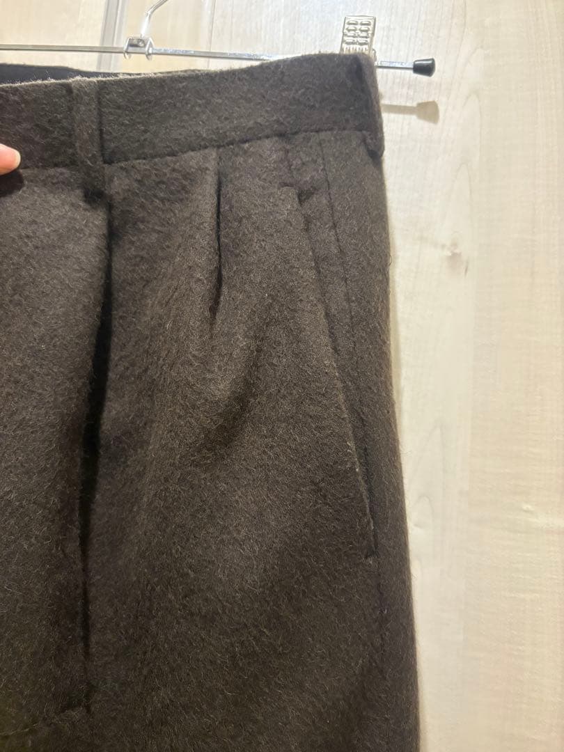 週末値下げ【新品未使用に近い】オーラリー/AURALEE スラックス