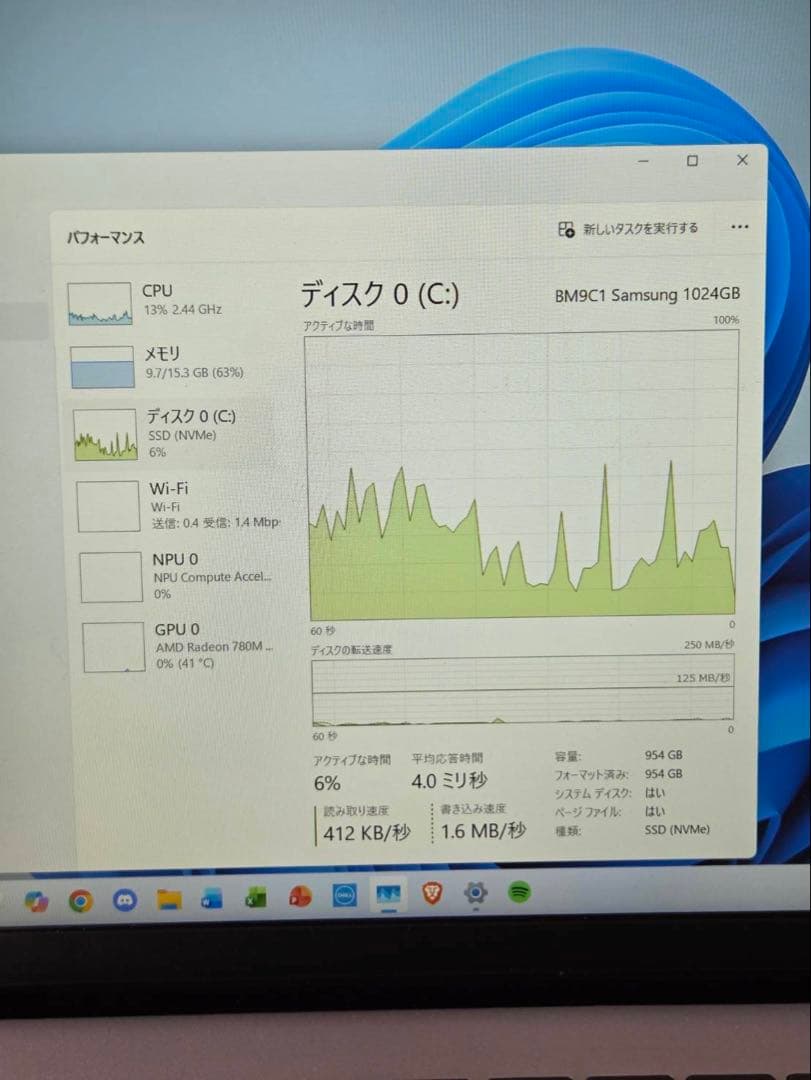 美品 Dell Inspiron 14 5445 Ryzen7 16GB 1TB