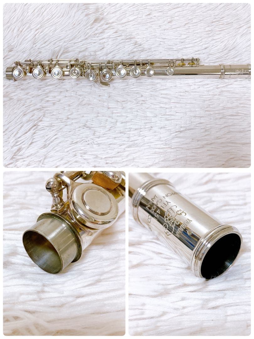 ヤマハ　シルバー　YFL451 フルート　管楽器　銀製モデル　SILVER