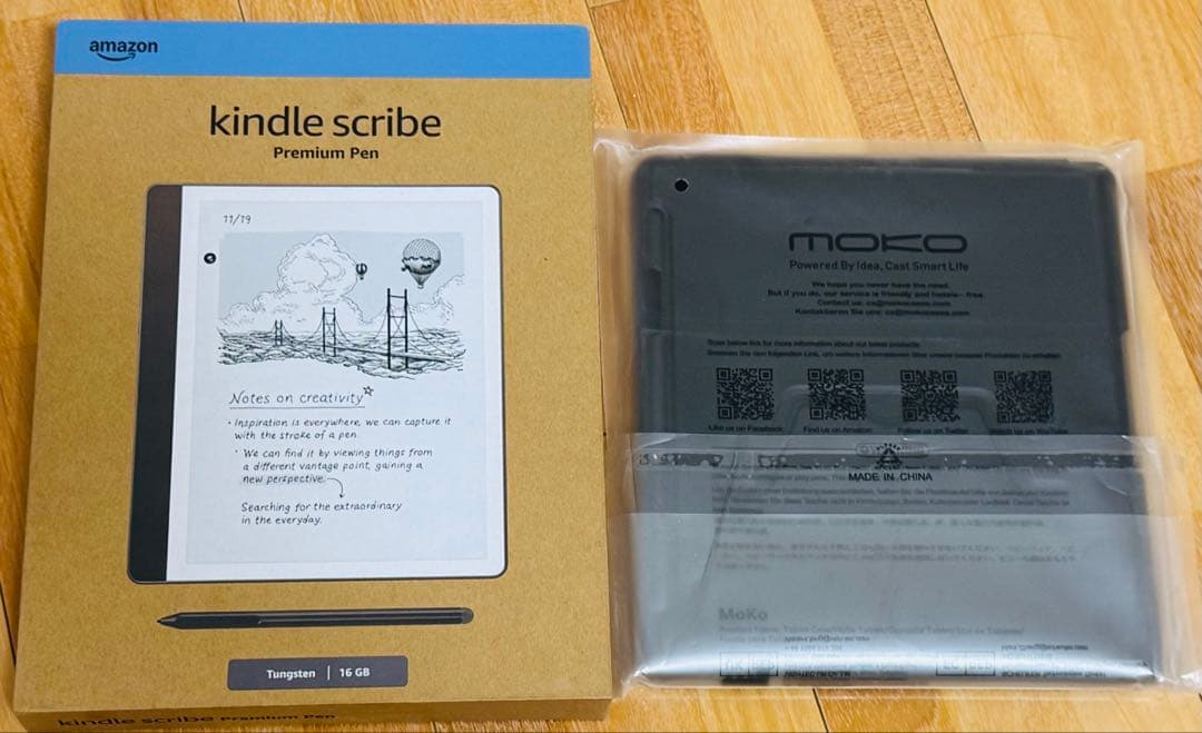 【未使用】Kindle Scribe 16GB プレミアムペン・ケース付