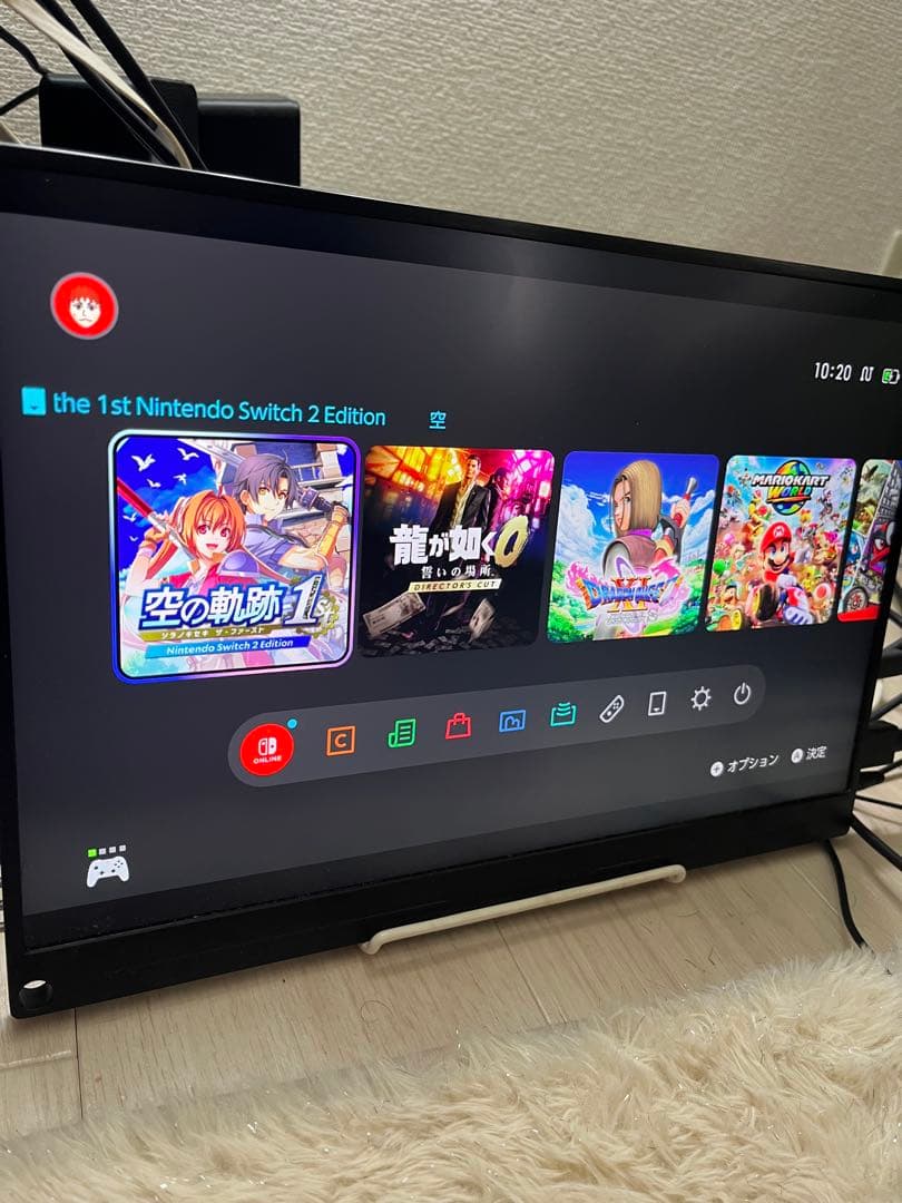 16型ポータブルモニター