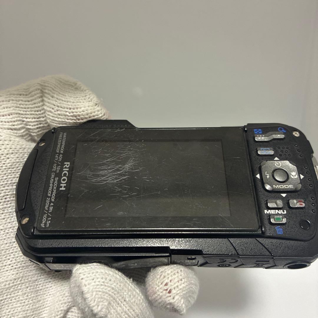 RICOH WG-30　エボニーブラック　動作確認済　12m防水 リコー