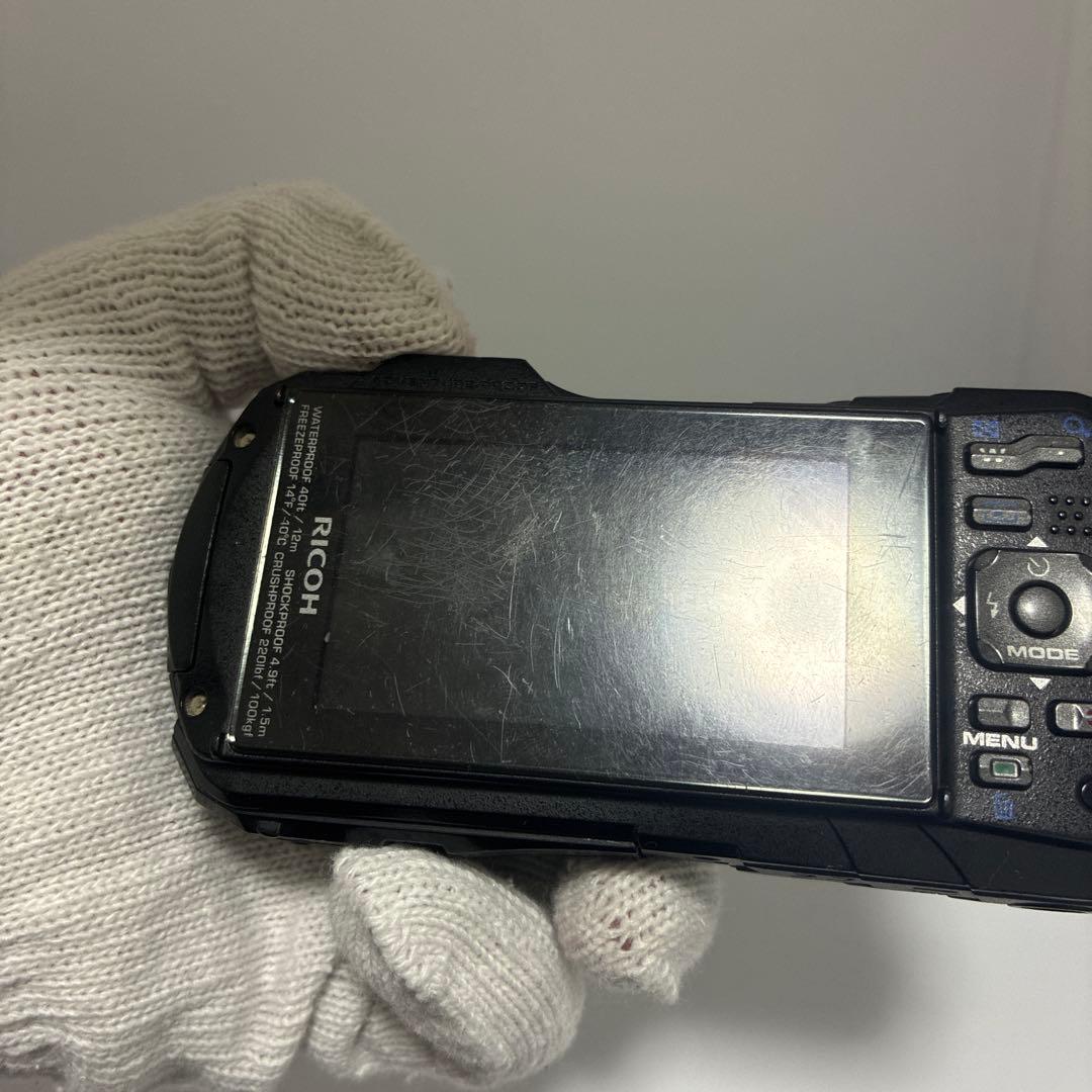 RICOH WG-30　エボニーブラック　動作確認済　12m防水 リコー