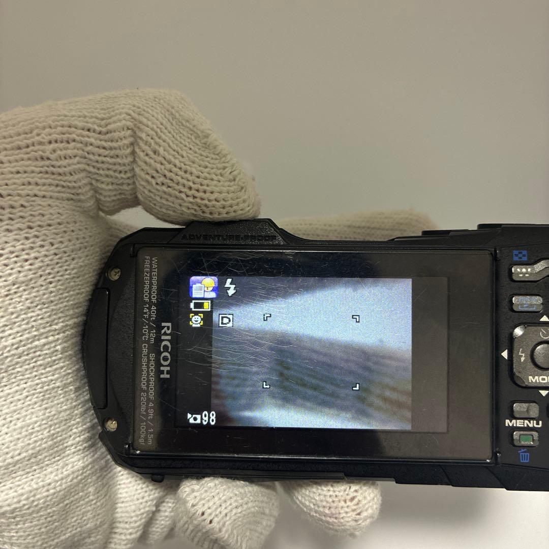 RICOH WG-30　エボニーブラック　動作確認済　12m防水 リコー