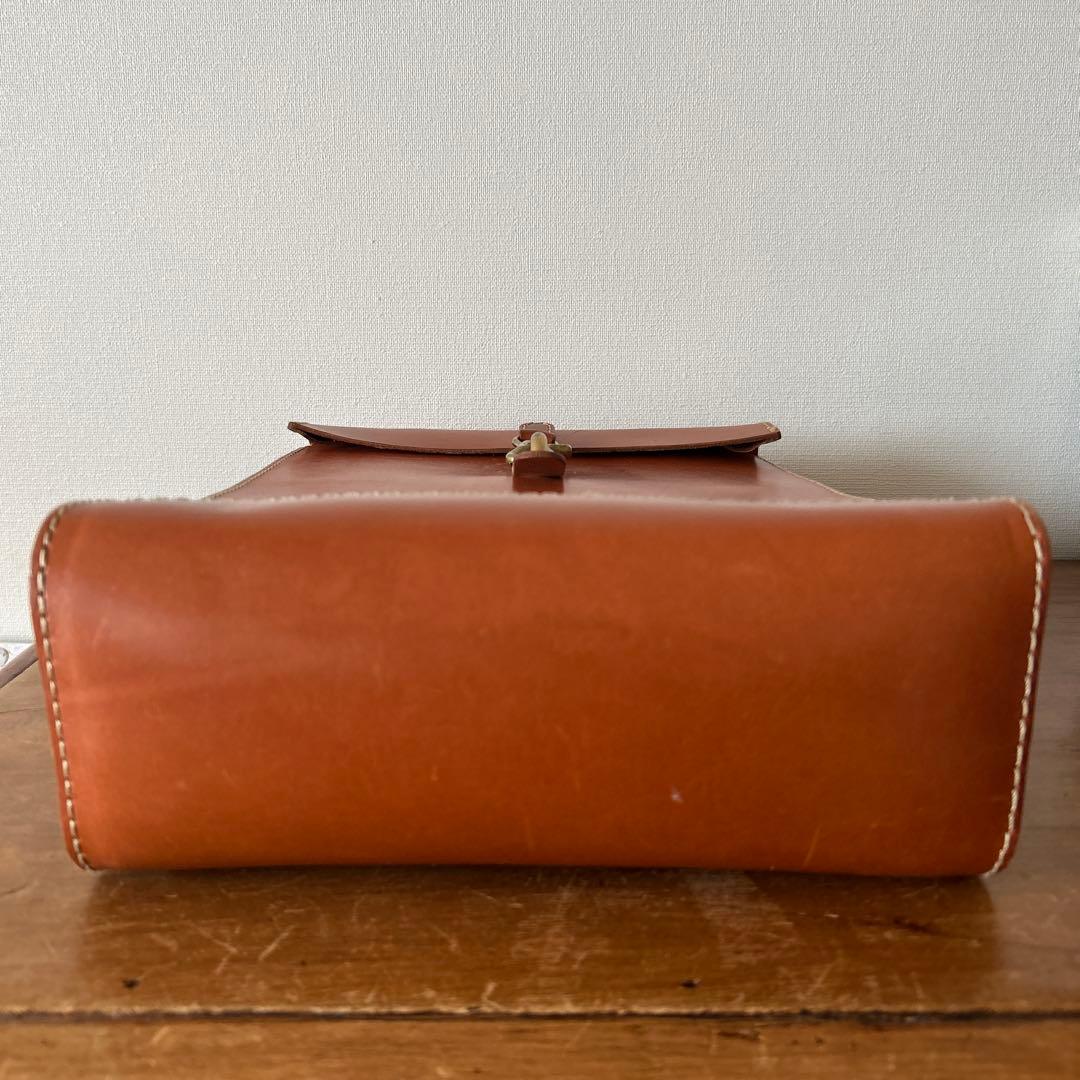 HERZ レザーリュック　ブラウン