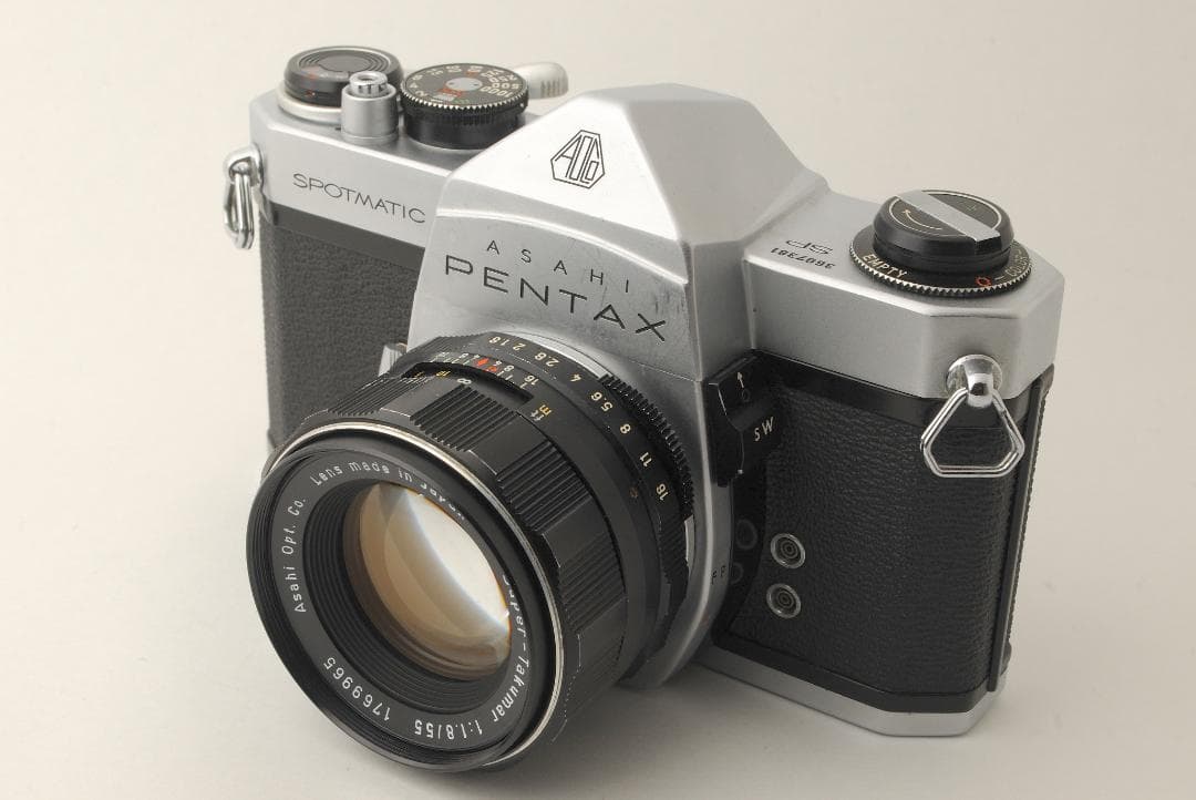 ペンタックス SP シルバー Super-Takumar 55mm F/1.8