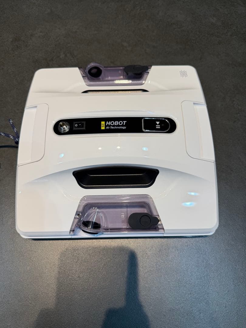 HOBOT-2S 自動窓清掃ロボット本体　ボトル３本　クロス３枚