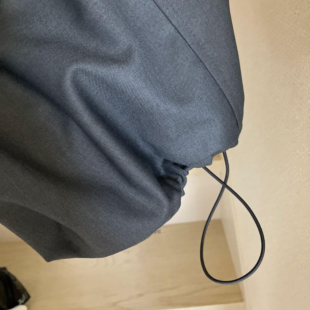 タグ付き　完売品　TRタックパラシュートパンツ　M R2 グレー